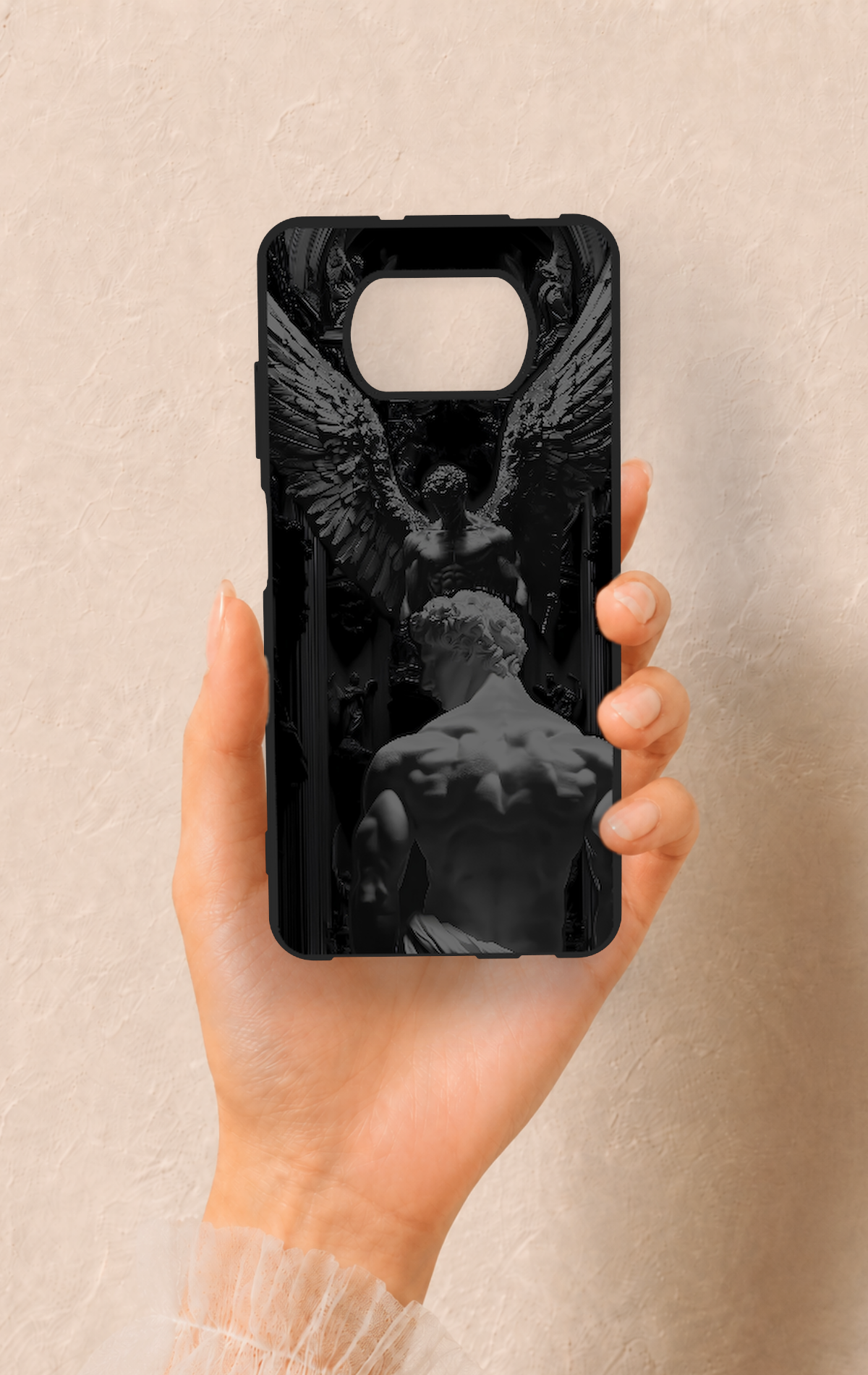 Poco X3 Uyumlu Icarus Desenli Silikon Kılıf