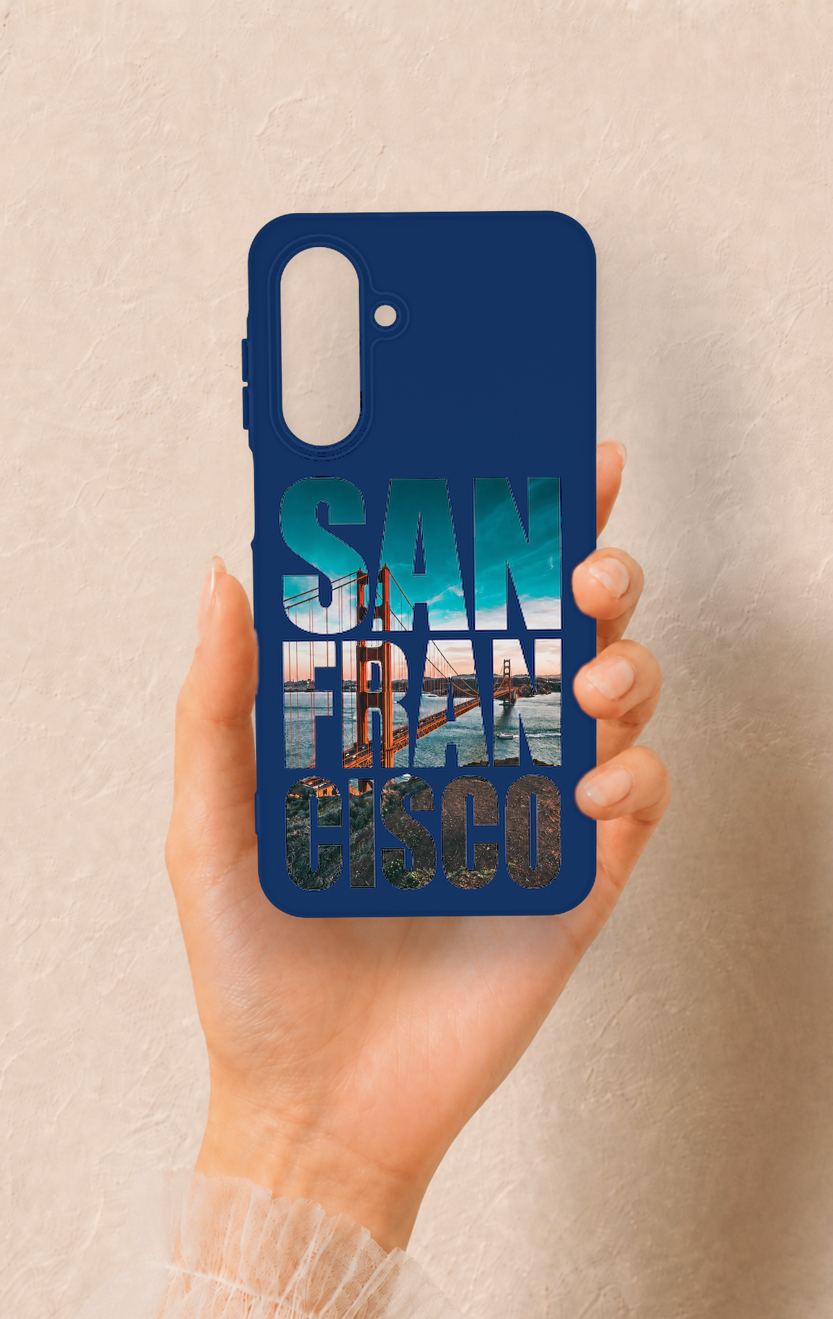 Samsung A26 Uyumlu San Francisco Desenli Silikon Kılıf