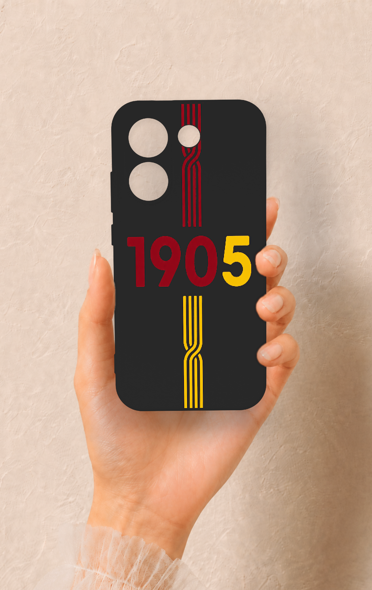 Poco X8 Pro Uyumlu 1905 Kemer Desenli Silikon Kılıf