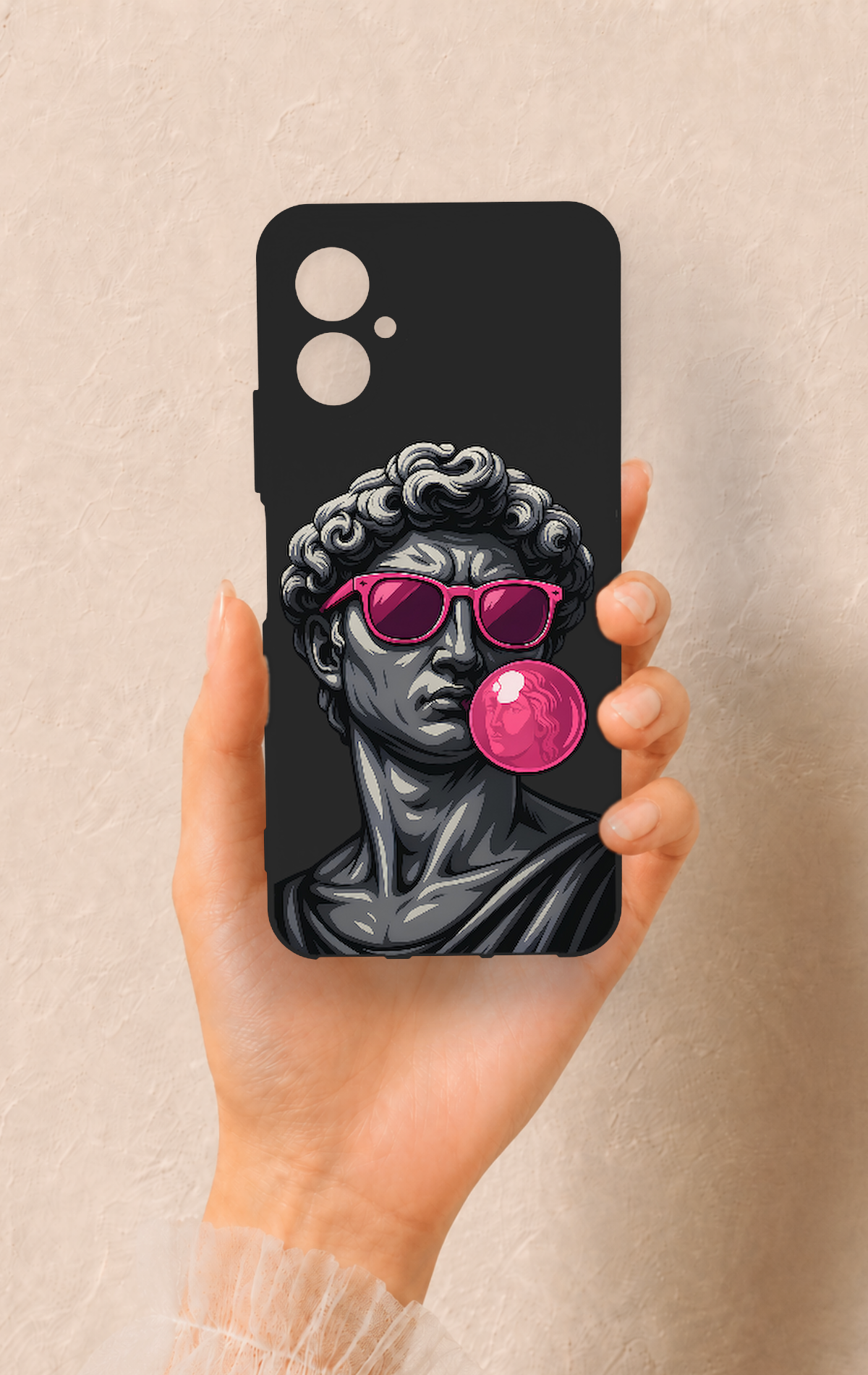 Omix X5 Uyumlu Pop David Desenli Silikon Kılıf