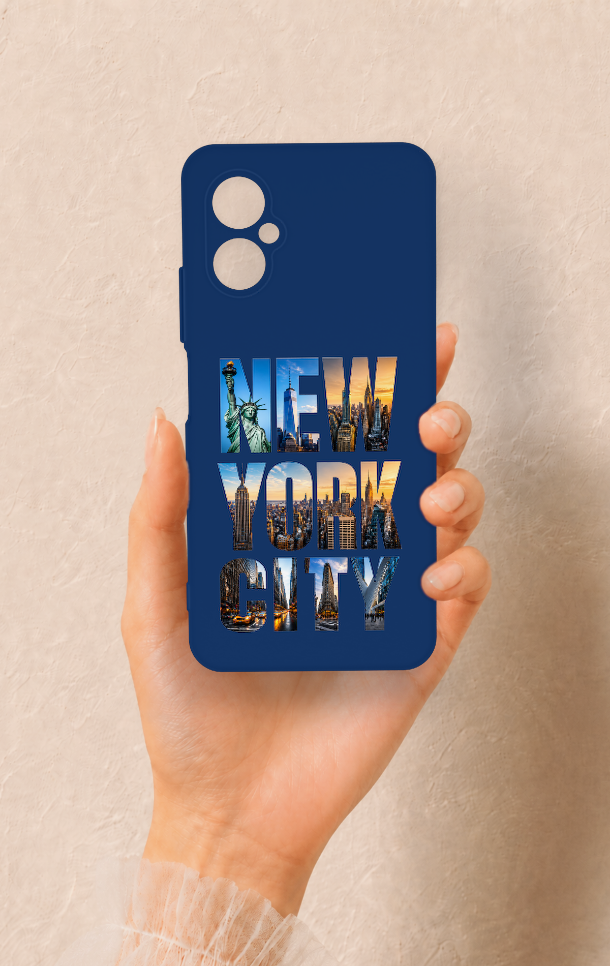 Omix X3 Uyumlu New York City Desenli Silikon Kılıf