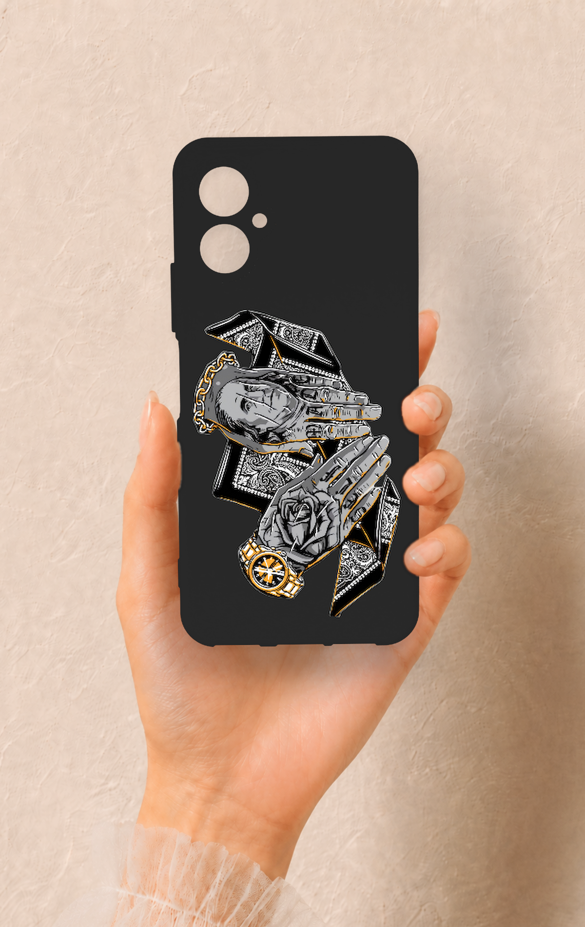 Omix X5 Uyumlu Self Made Desenli Silikon Kılıf