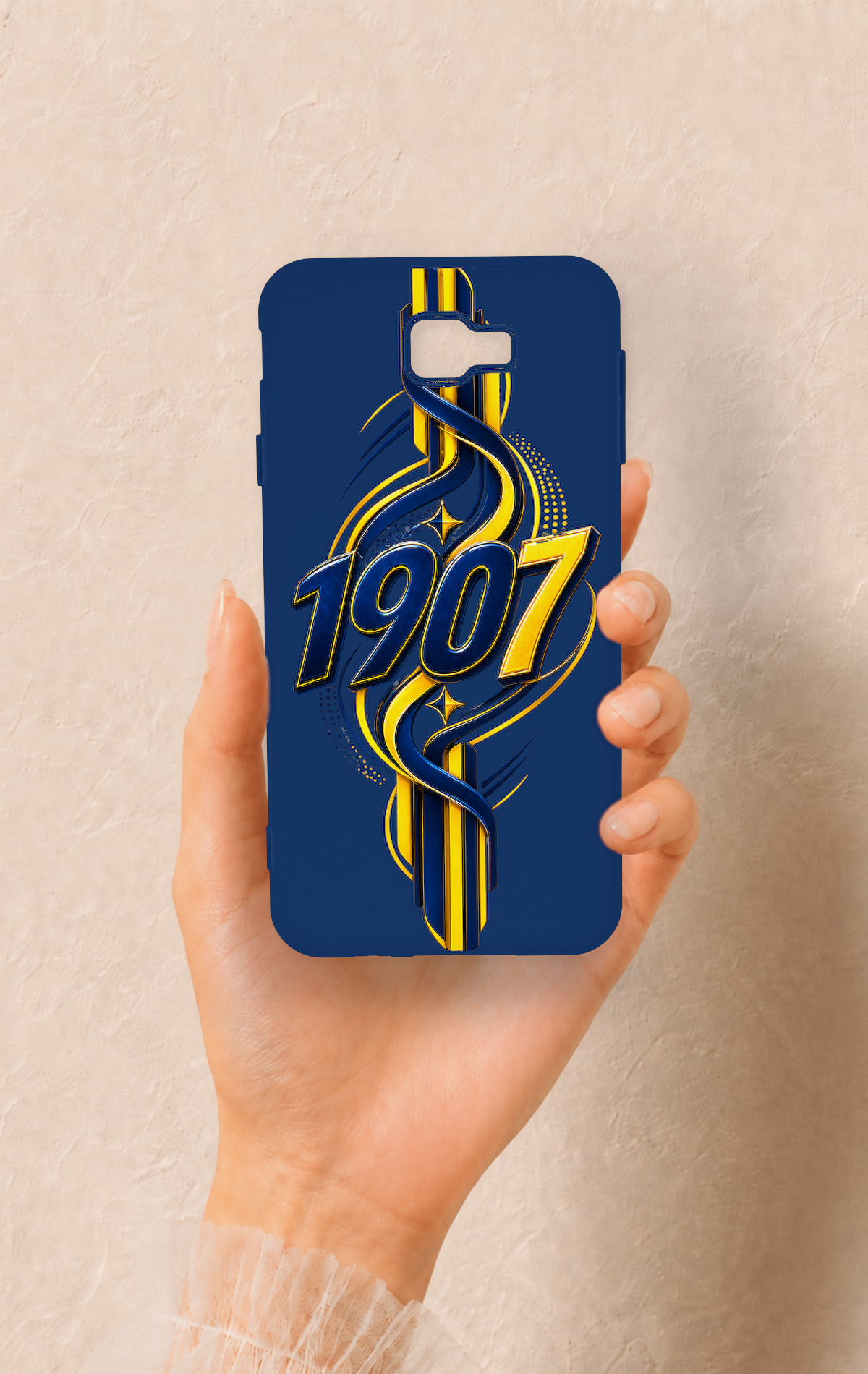 Samsung J7 Prime Uyumlu FB-1907 Desenli Silikon Kılıf