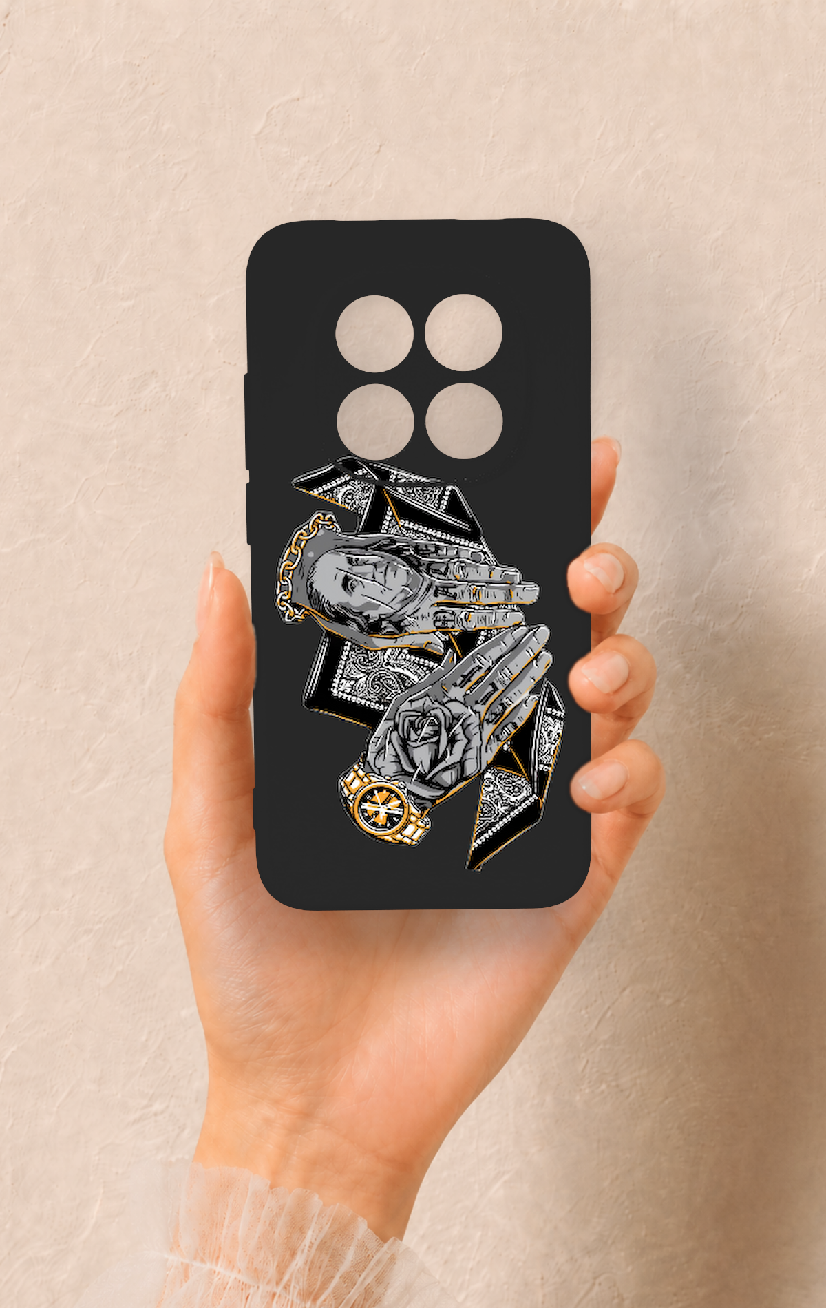 Redmi Note 15 Pro 5G Uyumlu Self Made Desenli Silikon Kılıf