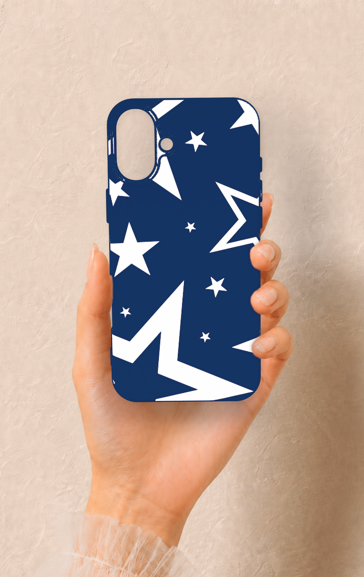 iPhone 16 Plus Uyumlu Mega Star Desenli Silikon Kılıf