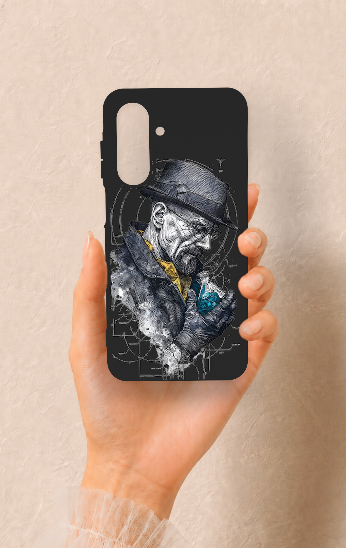 Samsung A26 Uyumlu Walter White Desenli Silikon Kılıf