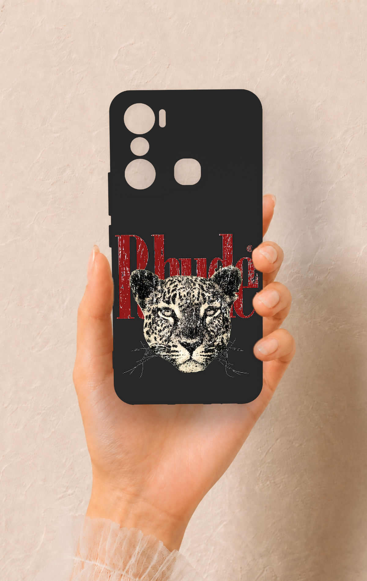 İnfinix Hot 20i Uyumlu Rhude Desenli Silikon Kılıf