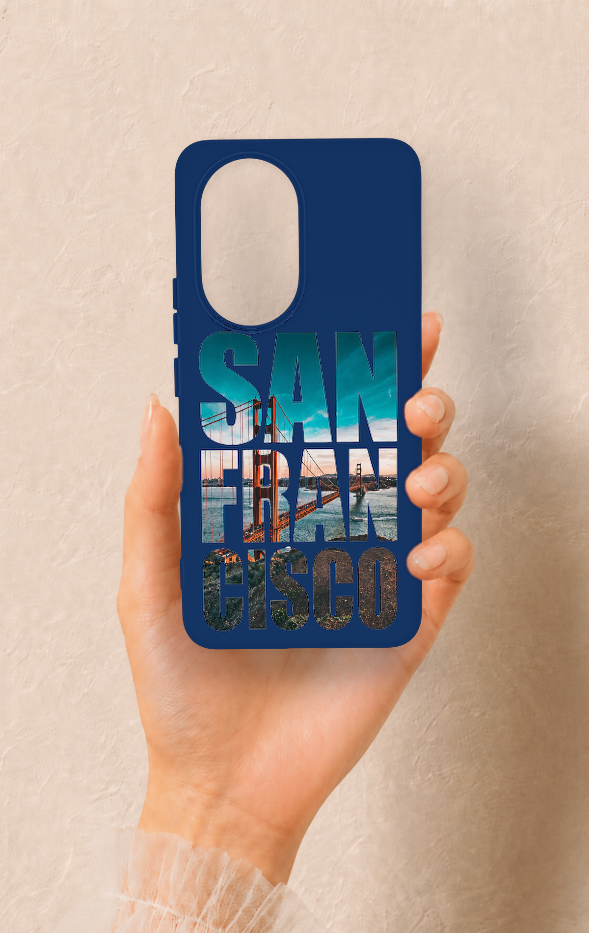 Honor 200 5G Uyumlu San Francisco Desenli Silikon Kılıf