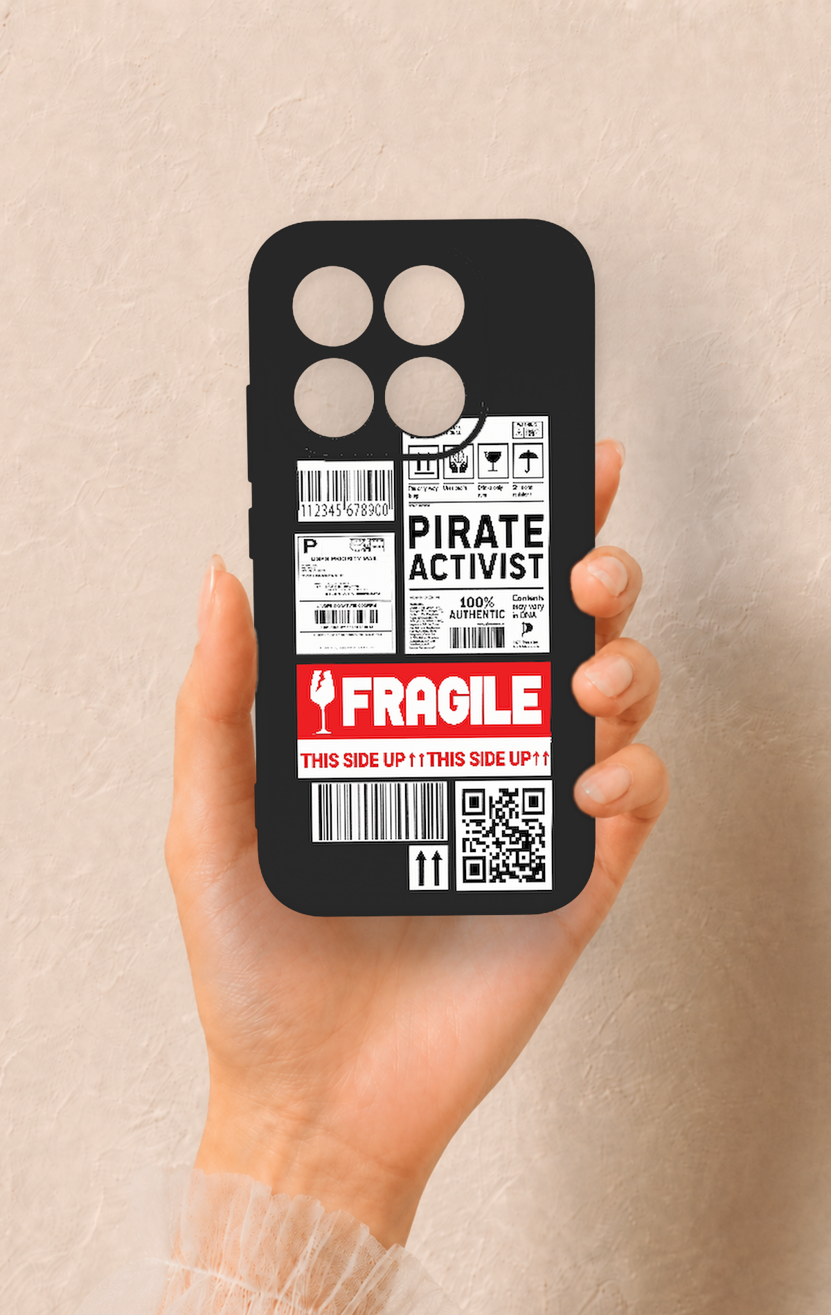 Xiaomi Mi 17 5G Uyumlu Fragile Desenli Silikon Kılıf