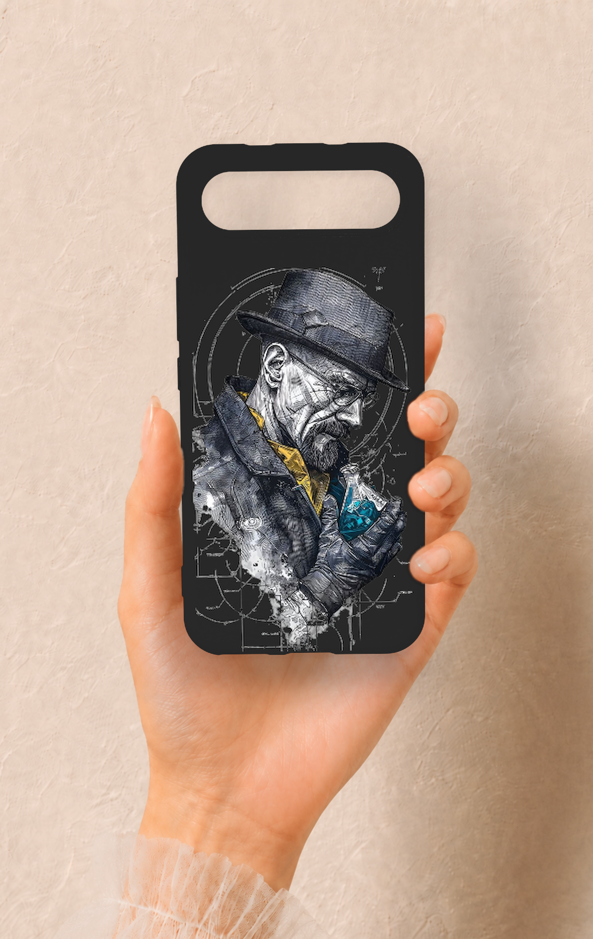 Tecno Spark Slim Uyumlu Walter White Desenli Silikon Kılıf