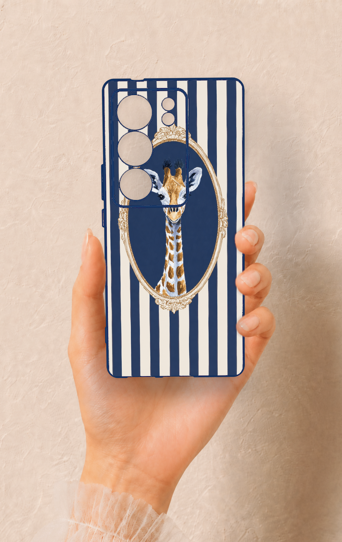 Vivo V29 Uyumlu Zürefa Desenli Silikon Kılıf