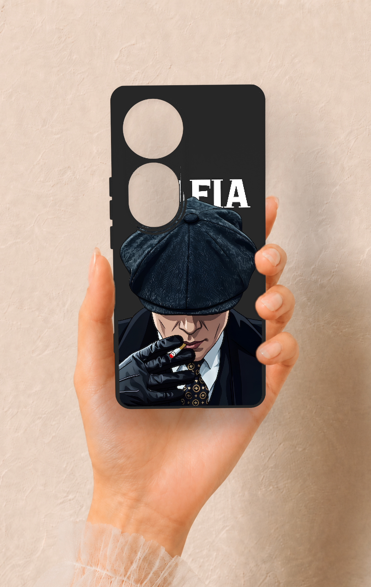 Vivo V40 Uyumlu MAFIA Desenli Silikon Kılıf