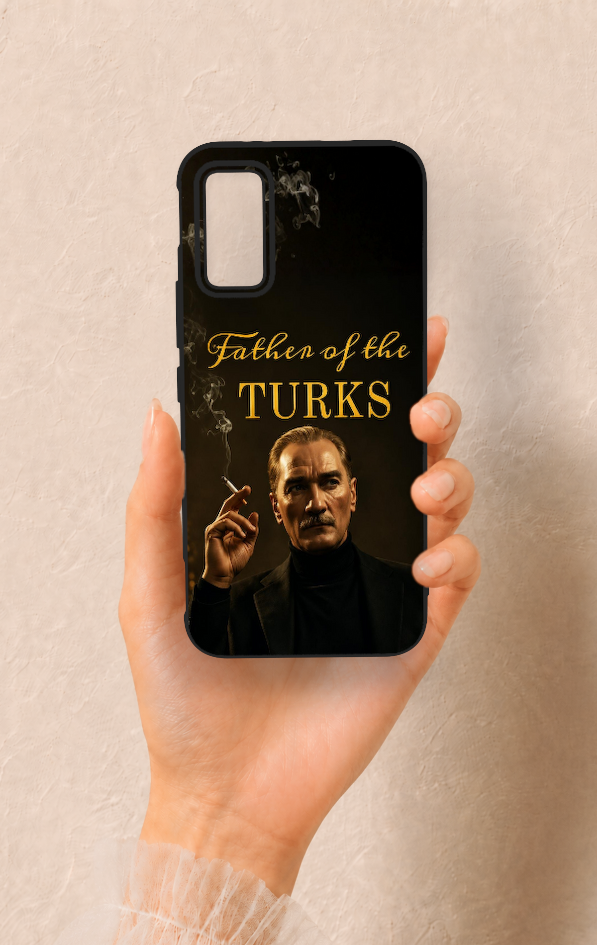 İnfinix Gt 30 Pro Uyumlu Father Of The Turks Desenli Silikon Kılıf