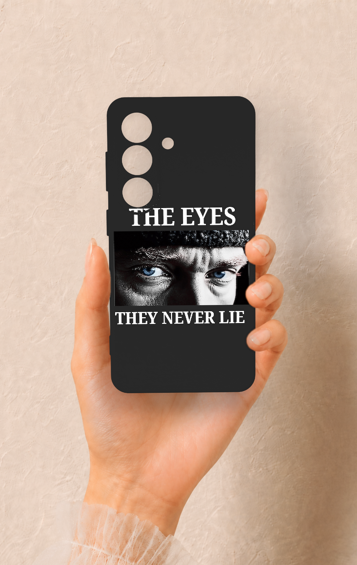 Samsung S26 Uyumlu Atatürk Eyes Desenli Silikon Kılıf