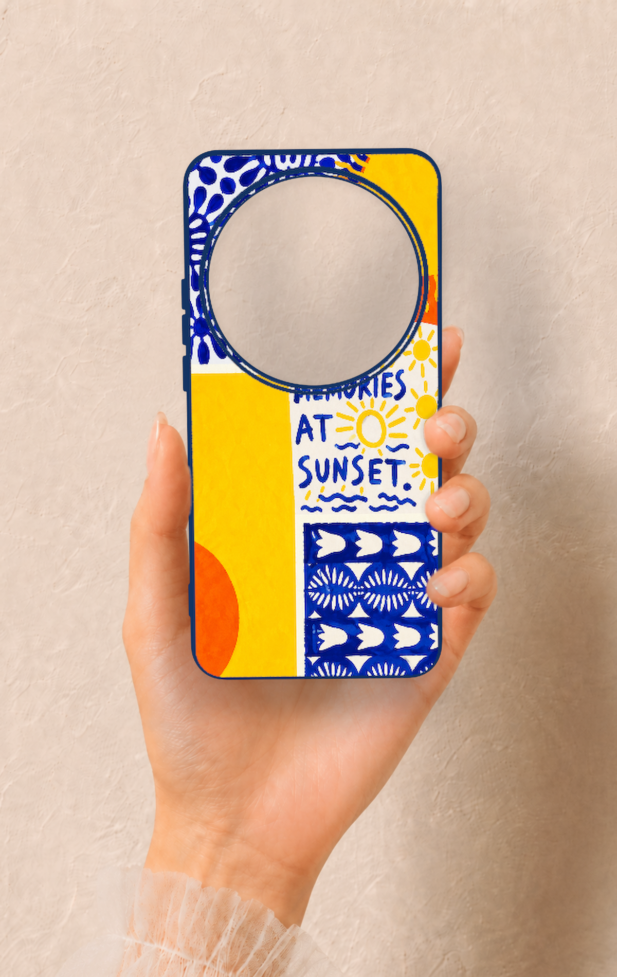 Xiaomi Mi 15 Ultra Uyumlu Sunset Desenli Silikon Kılıf