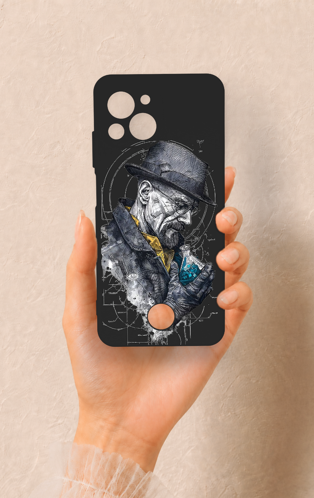 Reeder S23 Pro Max Uyumlu Walter White Desenli Silikon Kılıf