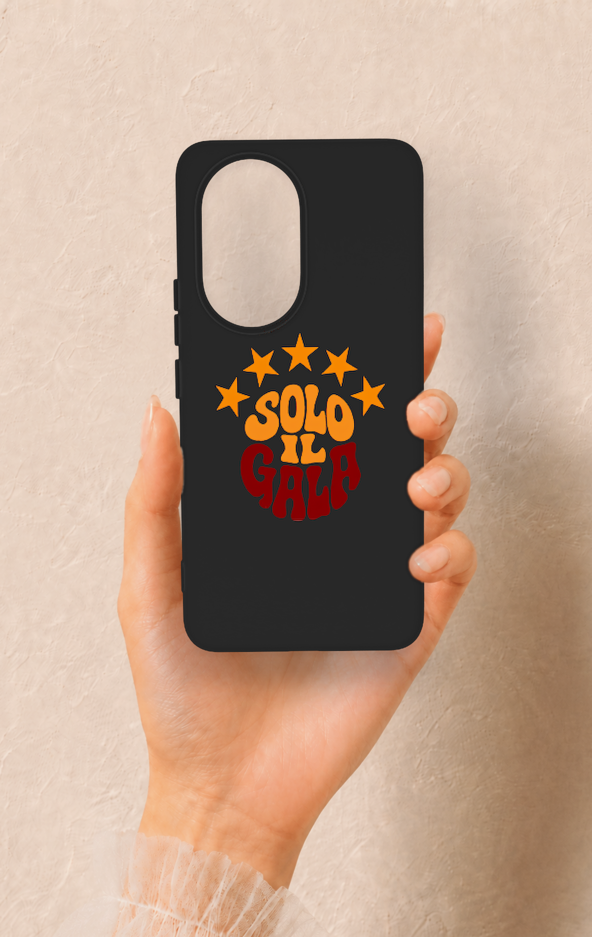 Honor 200 5G Uyumlu Solo IL Gala Desenli Silikon Kılıf