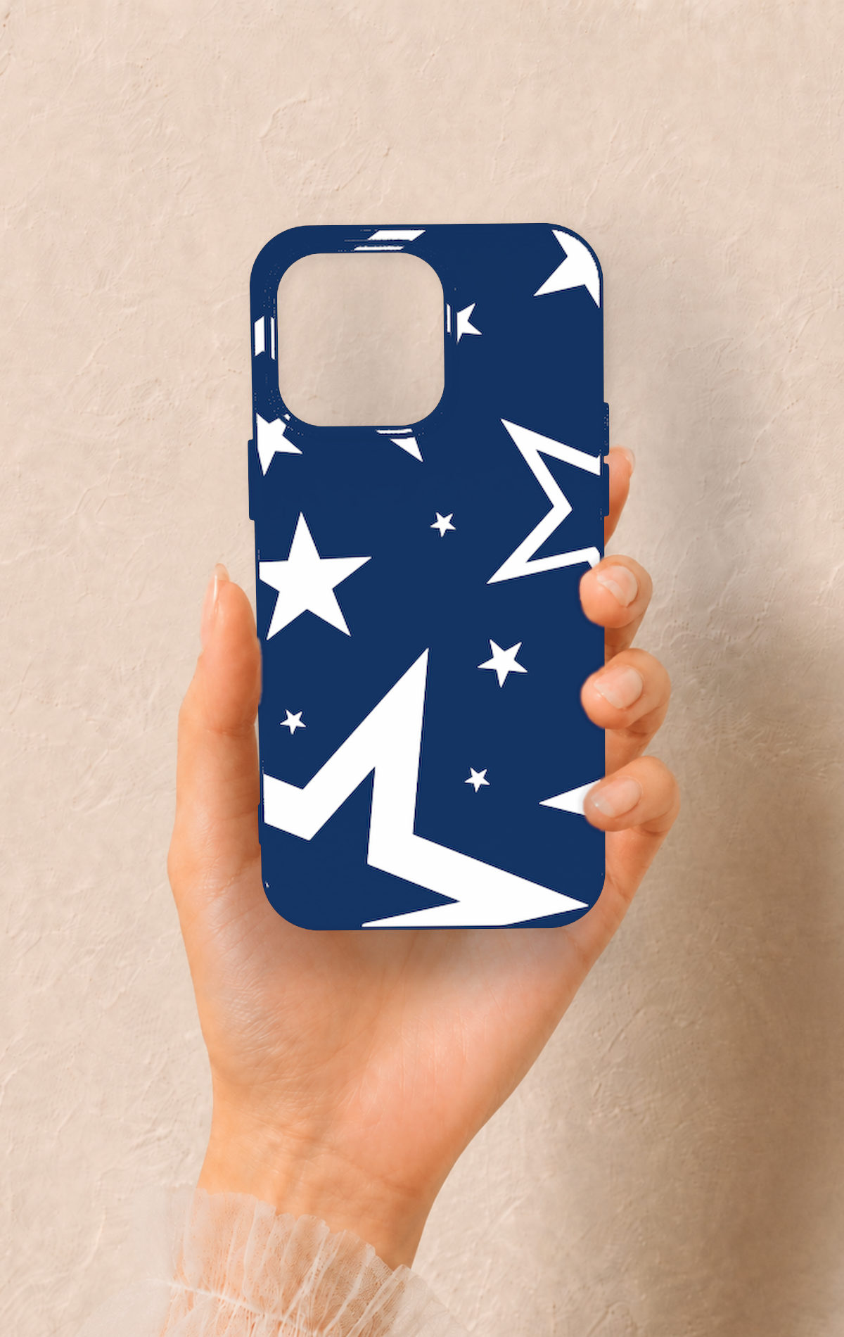 iPhone 15 Pro Max Uyumlu Mega Star Desenli Silikon Kılıf