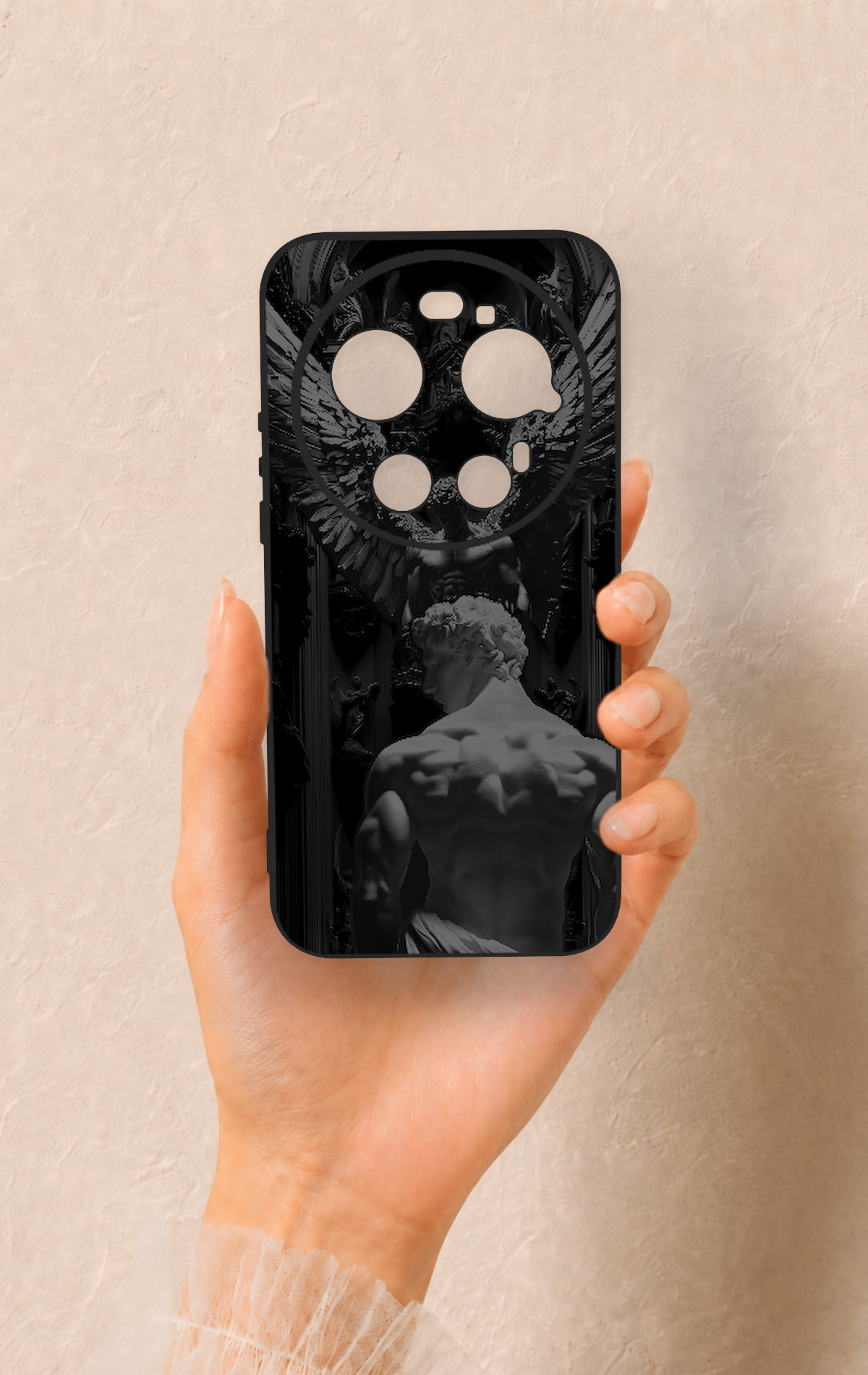 Xiaomi Mi 17 Ultra Uyumlu Icarus Desenli Silikon Kılıf