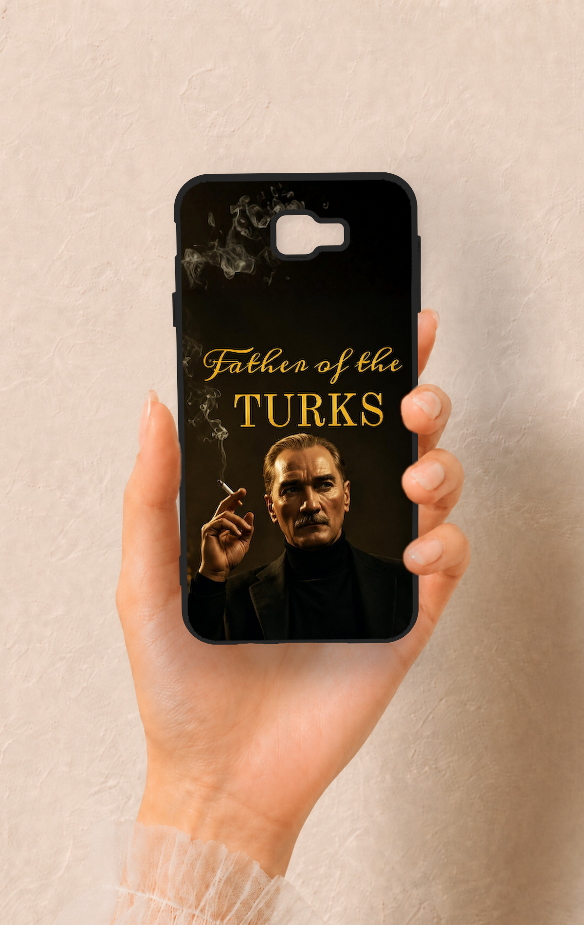 Samsung J7 Prime Uyumlu Father Of The Turks Desenli Silikon Kılıf