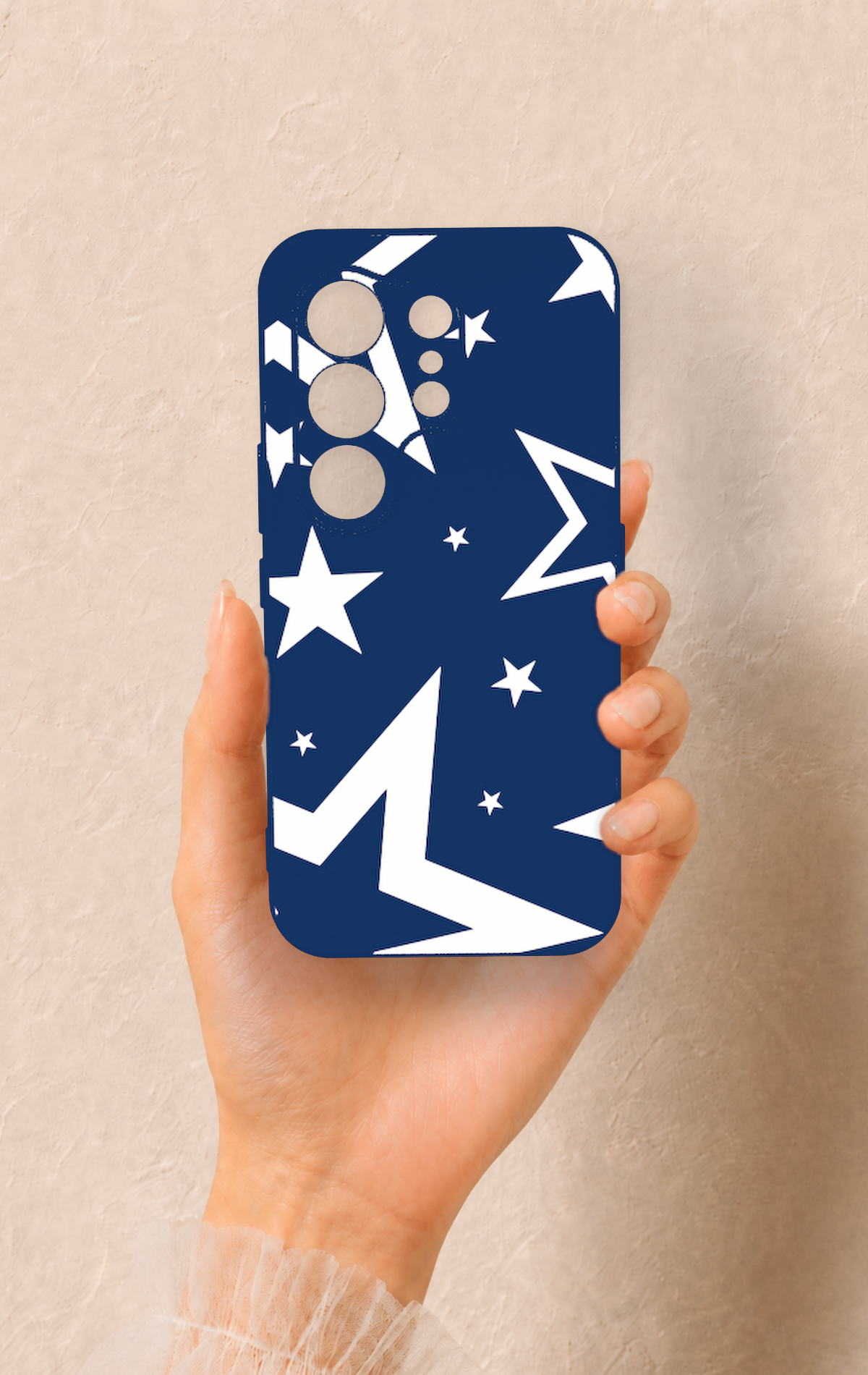 Tecno Camon 50 4G Uyumlu Mega Star Desenli Silikon Kılıf