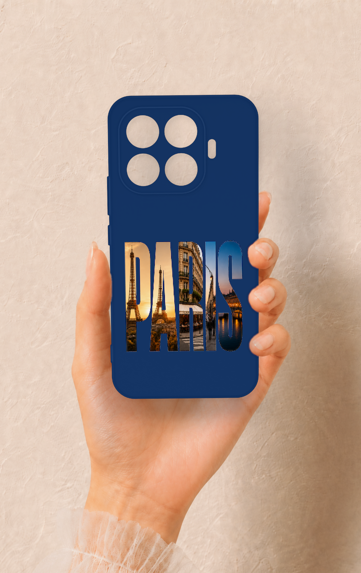 Mi 17T Pro 5G Uyumlu Paris Desenli Silikon Kılıf