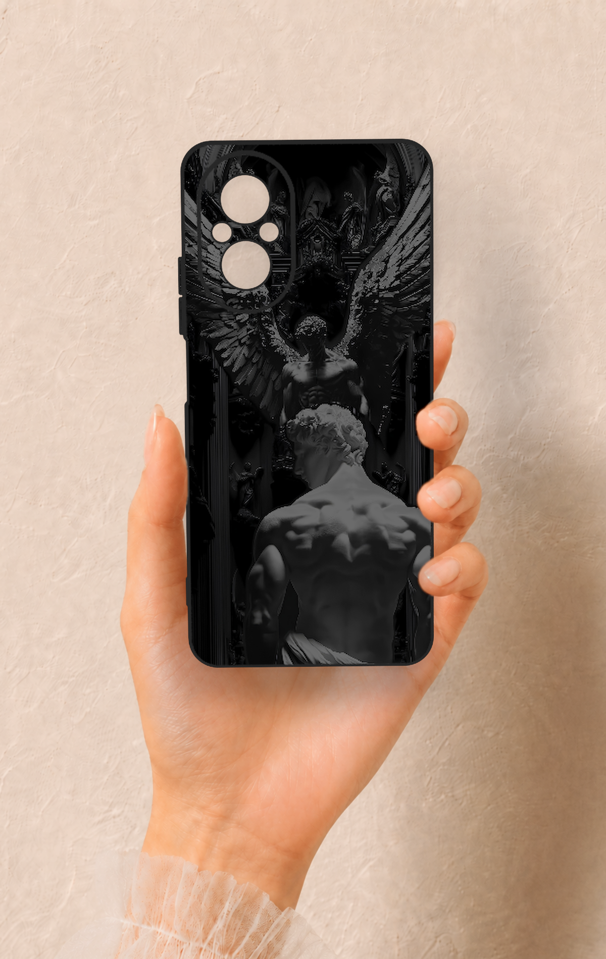 Realme 12 Lite Uyumlu Icarus Desenli Silikon Kılıf
