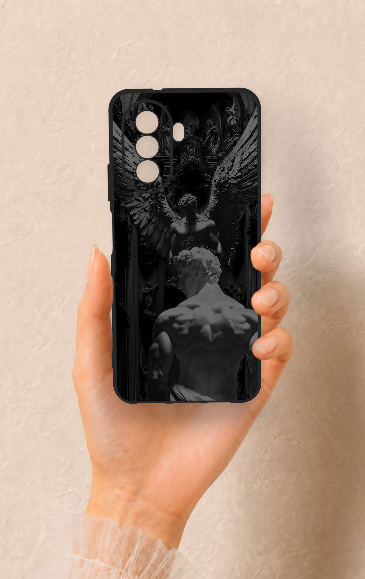 Huawei Nova Y70 Uyumlu Icarus Desenli Silikon Kılıf