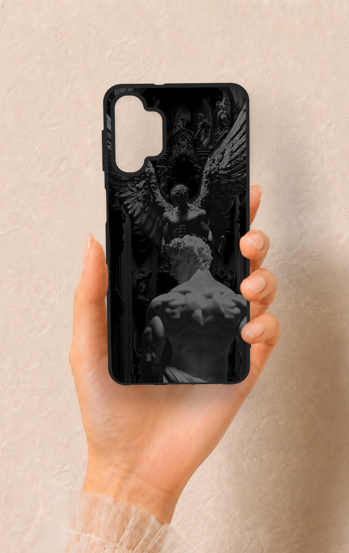 Samsung A32 Uyumlu Icarus Desenli Silikon Kılıf
