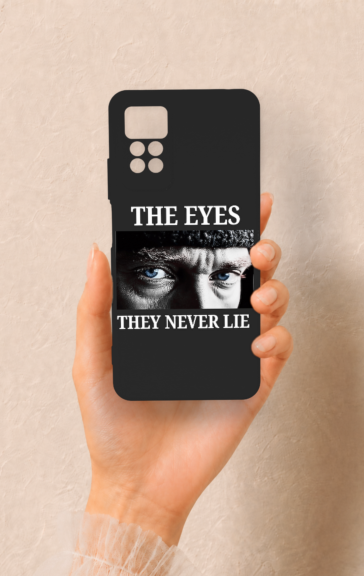 Redmi Note 11 Pro 4G Uyumlu Atatürk Eyes Desenli Silikon Kılıf