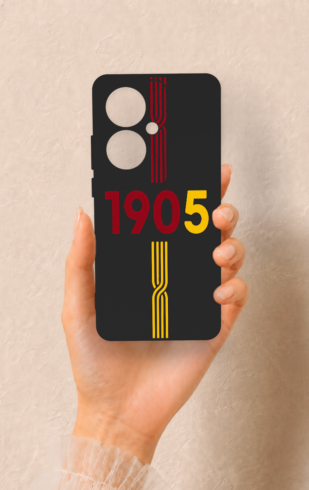 Oppo Reno 11F Uyumlu 1905 Kemer Desenli Silikon Kılıf