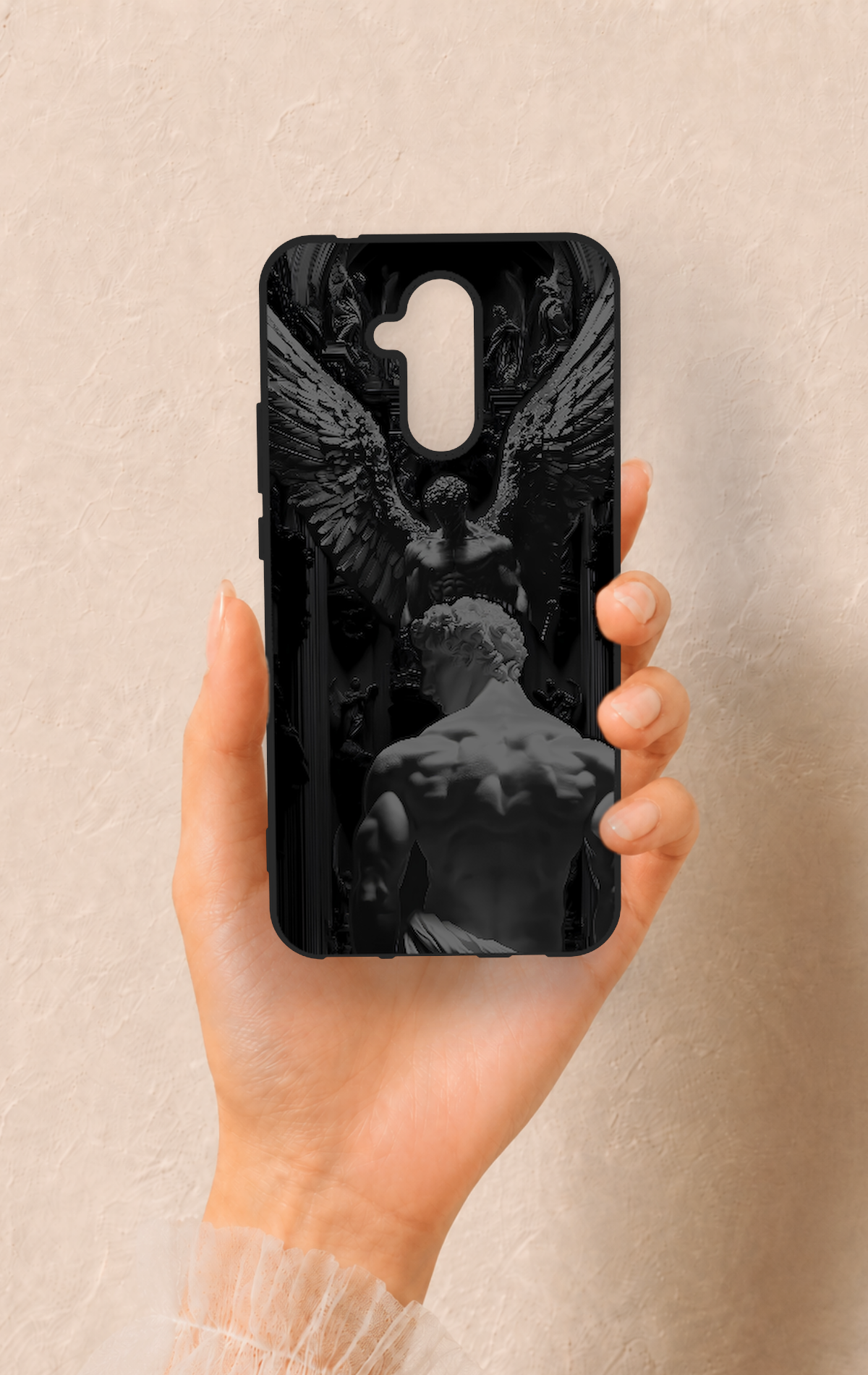 Huawei Mate 20 Lite Uyumlu Icarus Desenli Silikon Kılıf