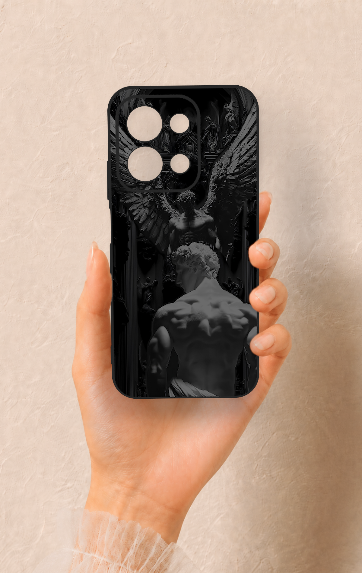 Redmi 15C 4G Uyumlu Icarus Desenli Silikon Kılıf
