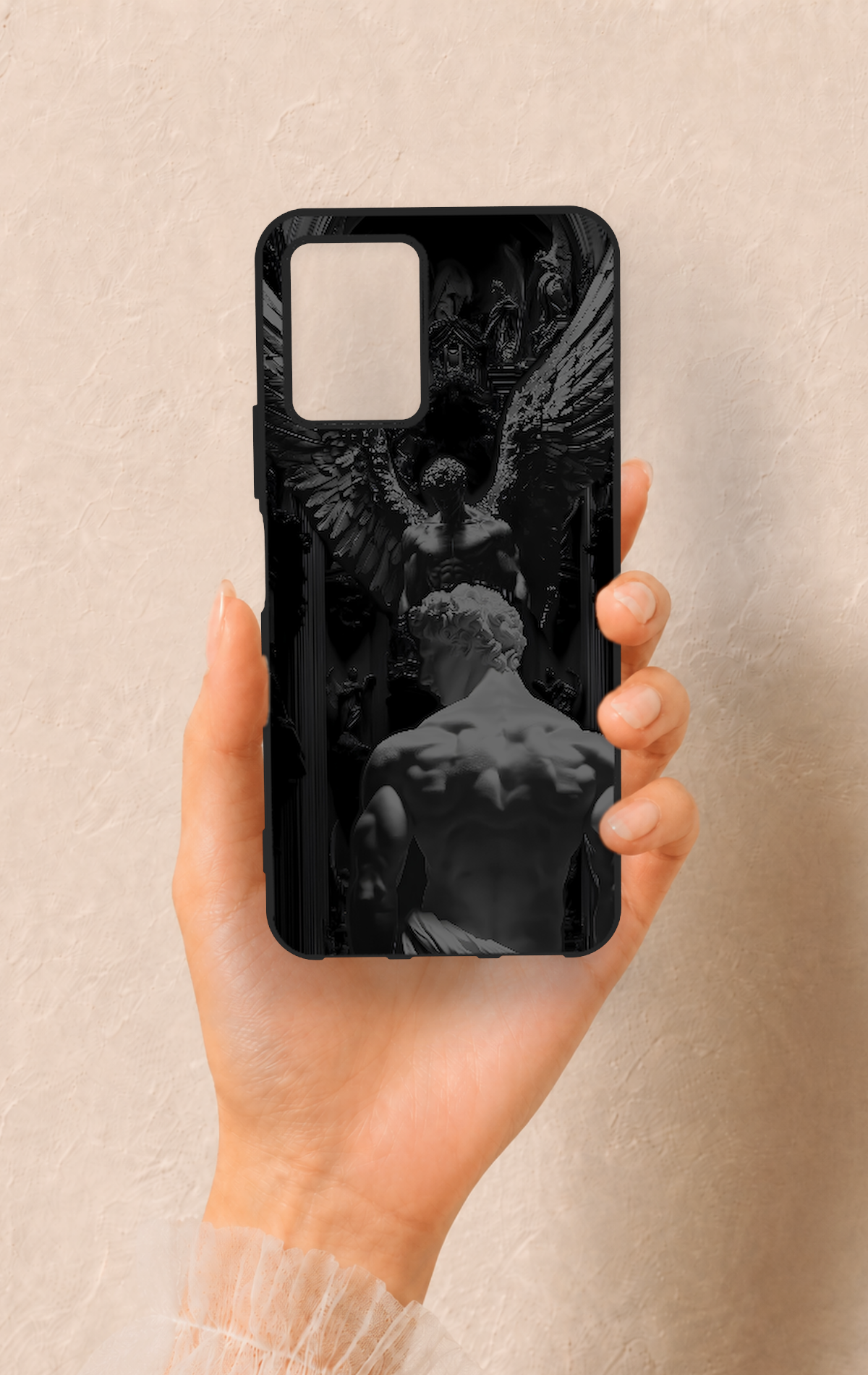 Vivo Y21S Uyumlu Icarus Desenli Silikon Kılıf