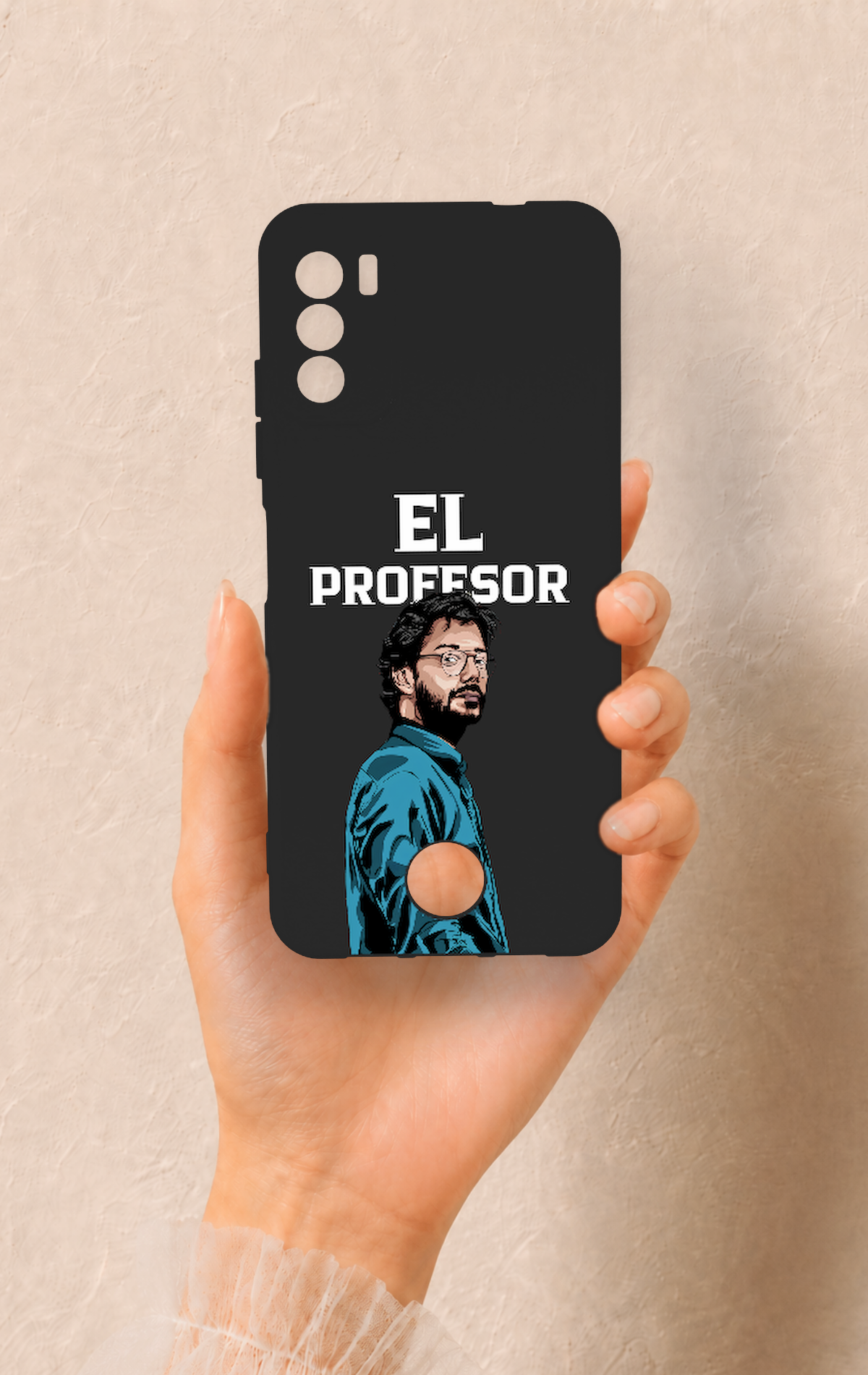 Reeder S19 Max Pro S Uyumlu El Profesor Desenli Silikon Kılıf