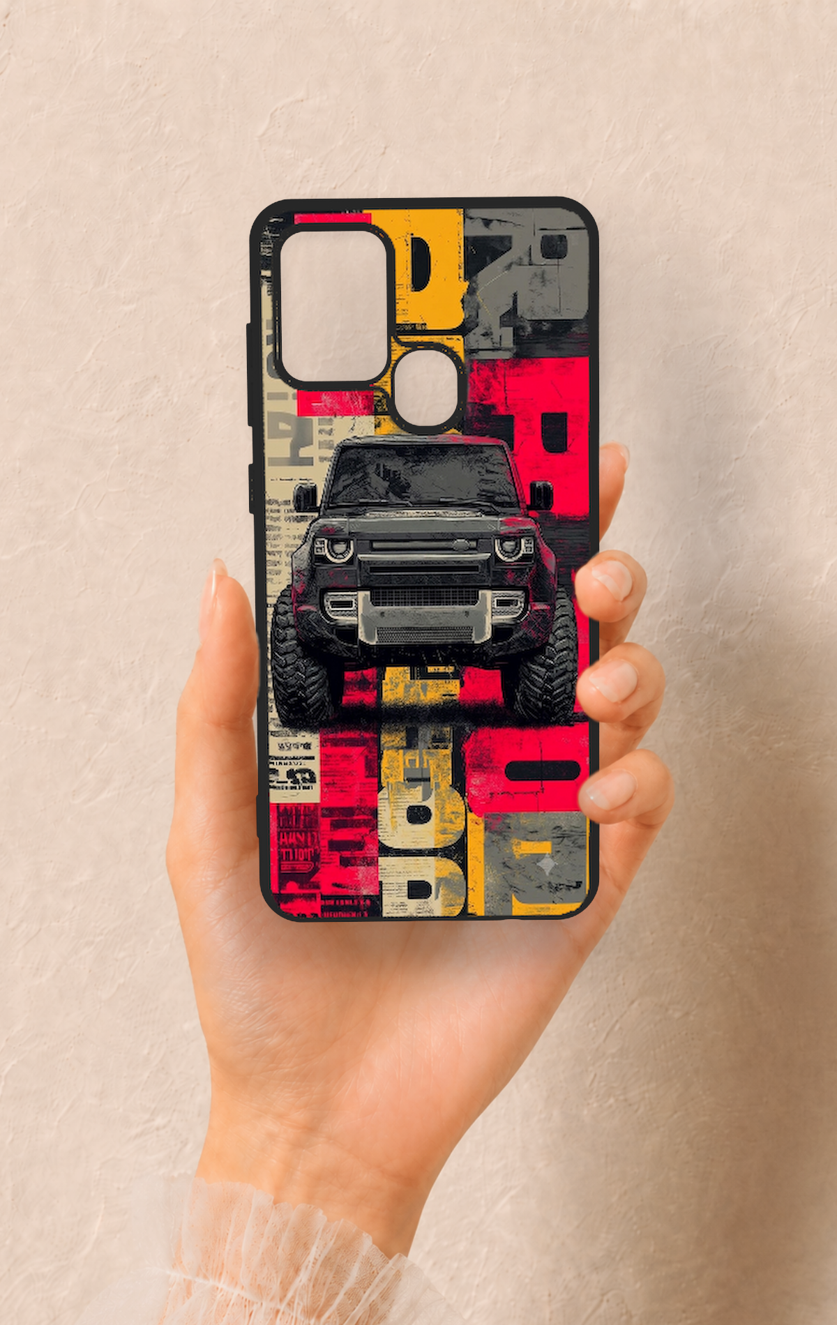 Samsung A21S Uyumlu Defender Truck Desenli Silikon Kılıf