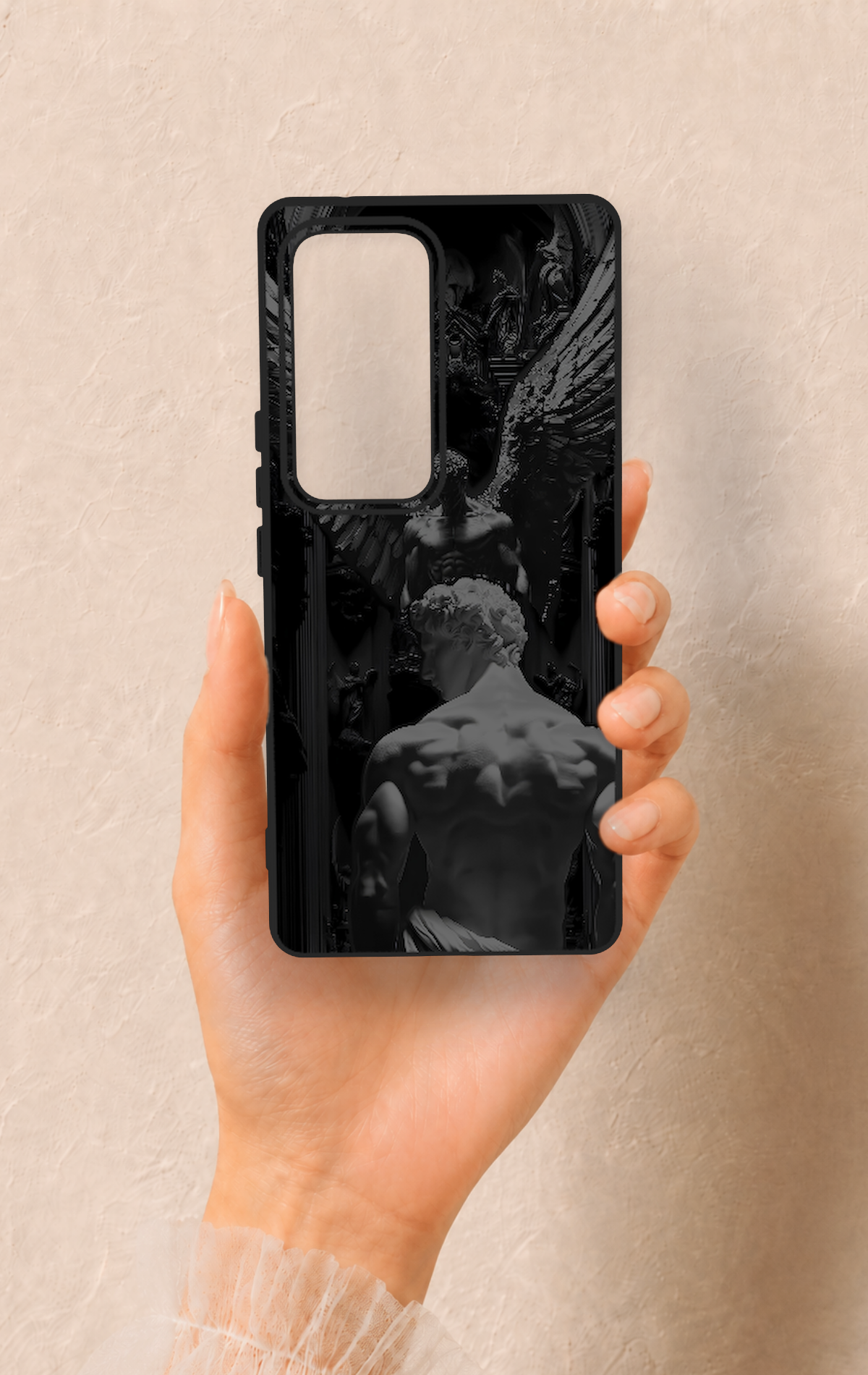 Vivo V30 Uyumlu Icarus Desenli Silikon Kılıf