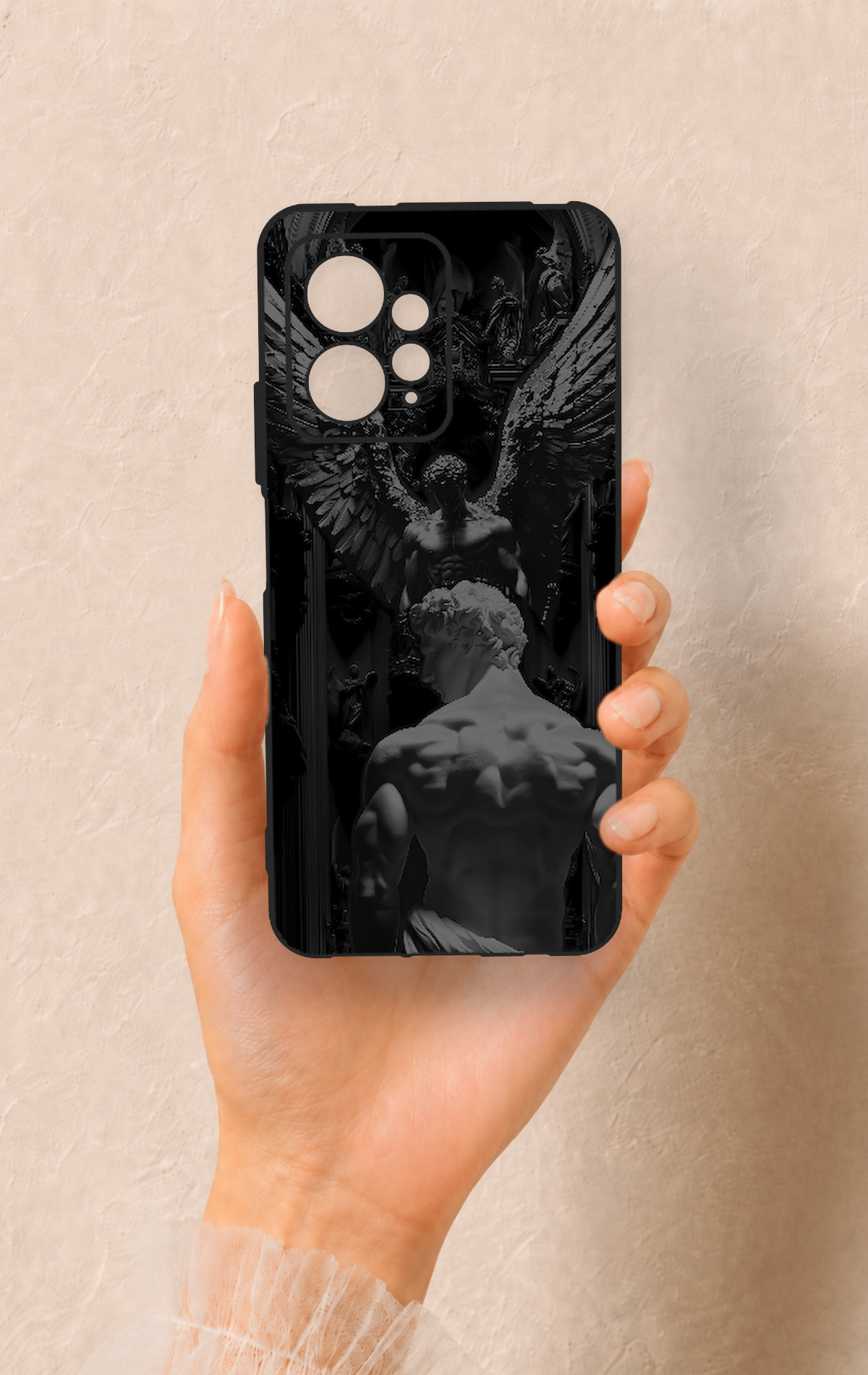 Redmi Note 12 4G Uyumlu Icarus Desenli Silikon Kılıf