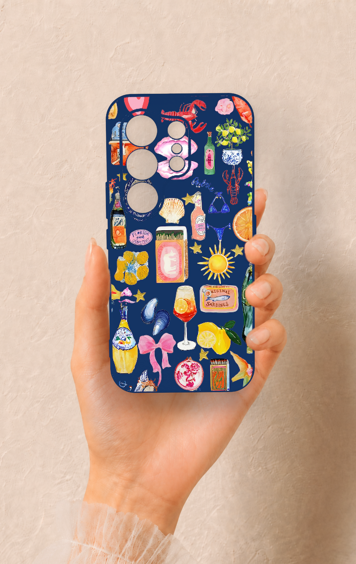 Tecno Camon 50 4G Uyumlu Summer Desenli Silikon Kılıf