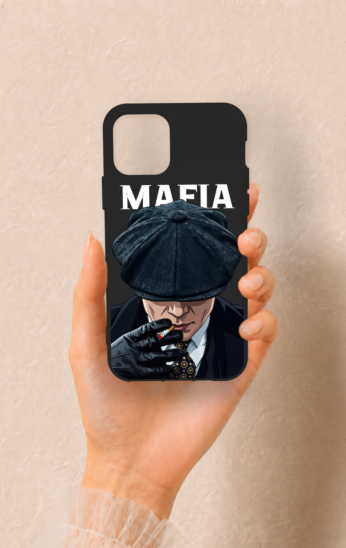 iPhone 11 Pro Uyumlu MAFIA Desenli Silikon Kılıf