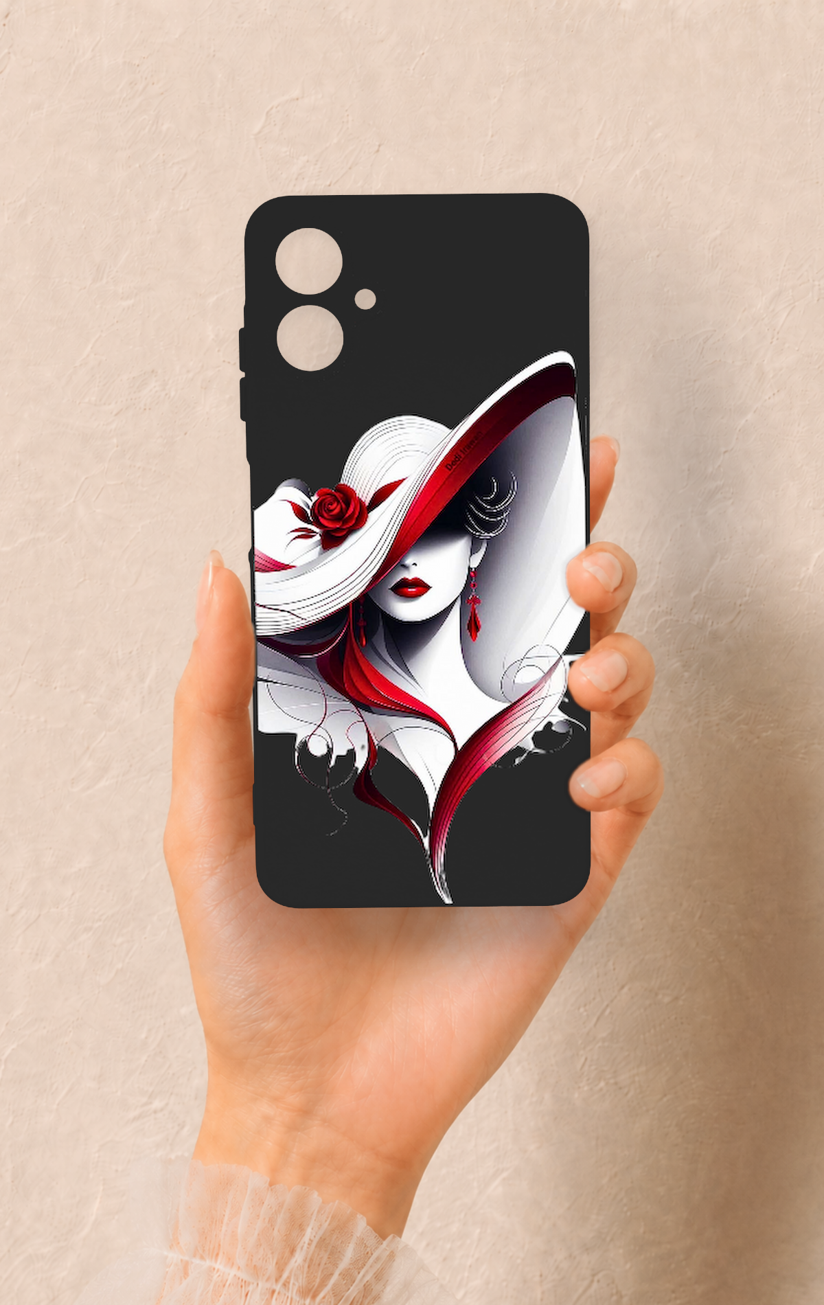 Samsung A06 Uyumlu Matmazel Desenli Silikon Kılıf