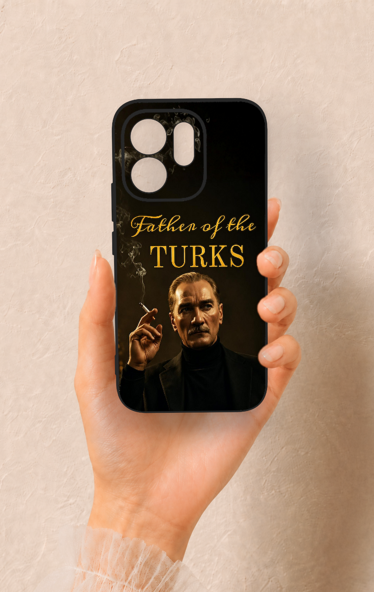Vivo V70 5G Uyumlu Father Of The Turks Desenli Silikon Kılıf