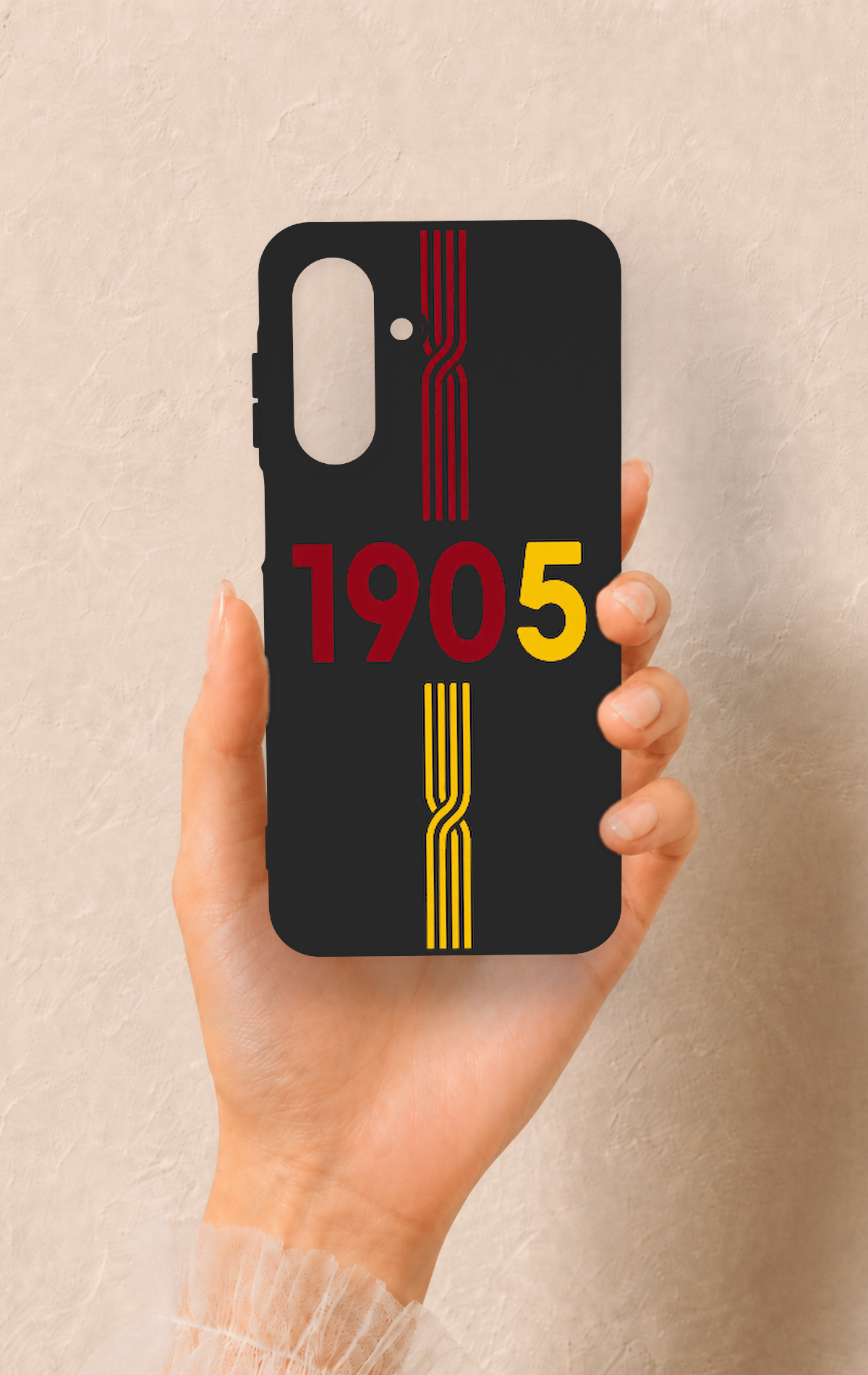 Samsung A26 Uyumlu 1905 Kemer Desenli Silikon Kılıf