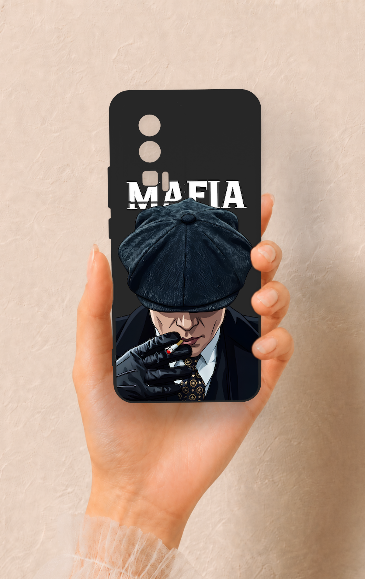 Poco F5 Pro Uyumlu MAFIA Desenli Silikon Kılıf