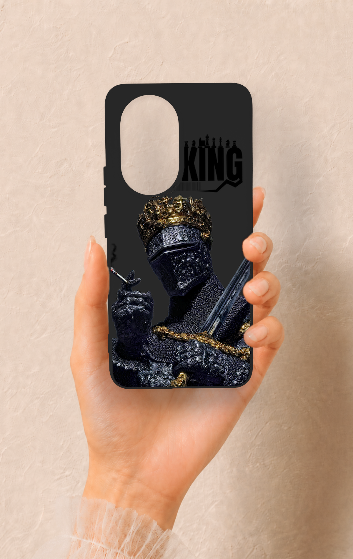 Honor 200 5G Uyumlu King Desenli Silikon Kılıf