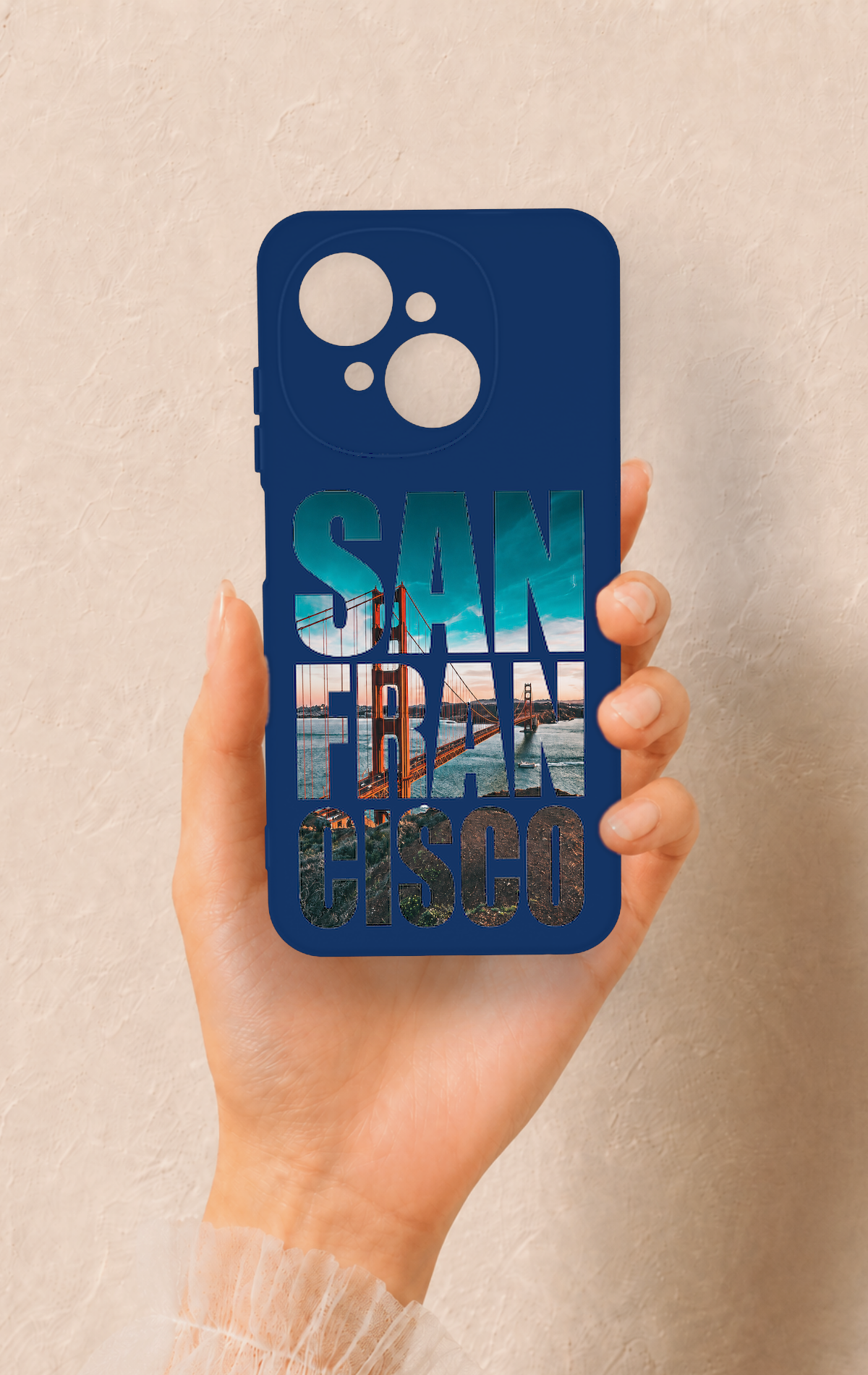 Tecno Spark Go1 Uyumlu San Francisco Desenli Silikon Kılıf