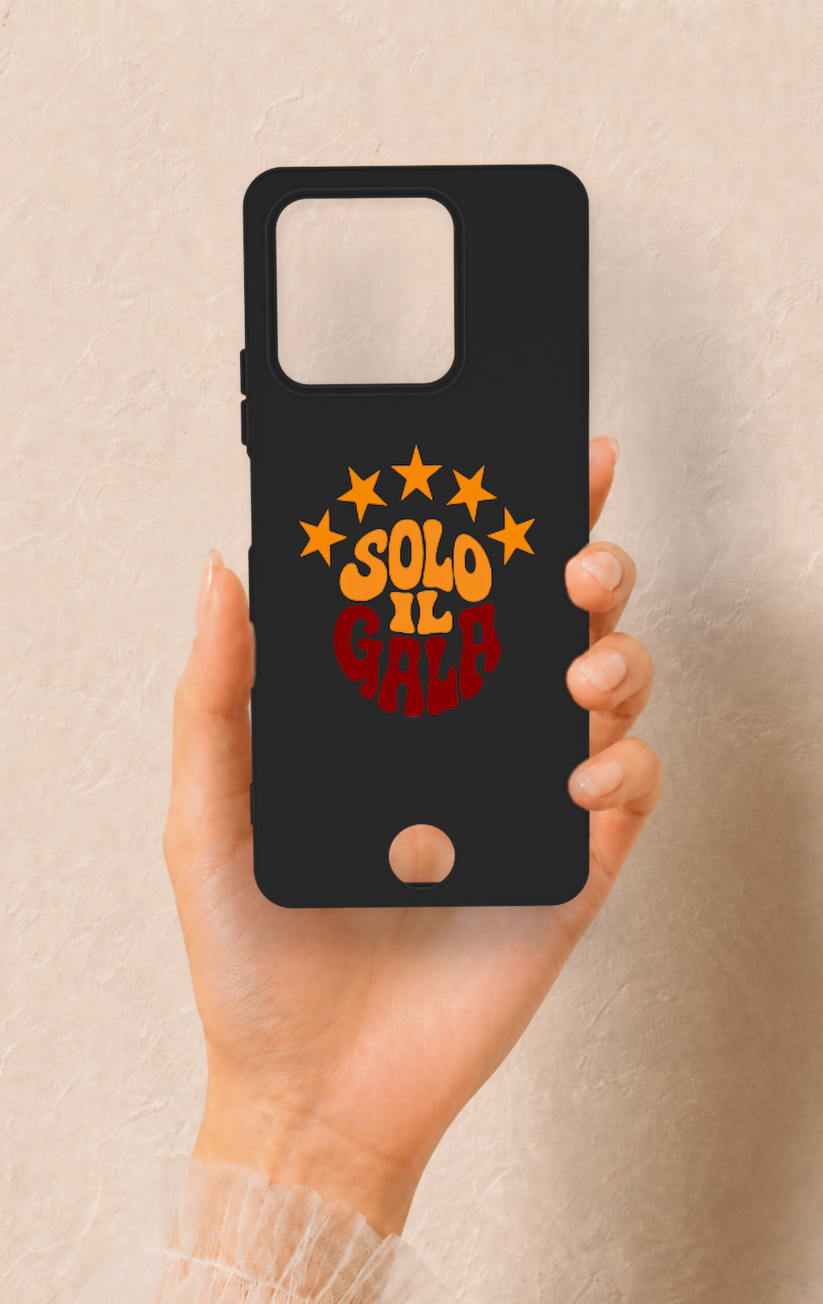 Reeder S71 Uyumlu Solo IL Gala Desenli Silikon Kılıf