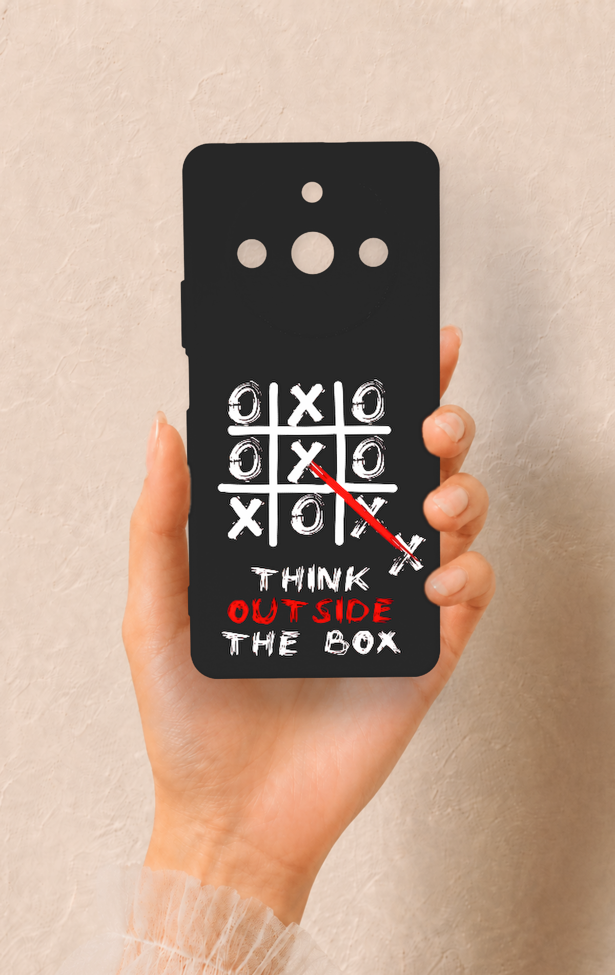 Realme 11 Pro Uyumlu Out Side The Box Desenli Silikon Kılıf