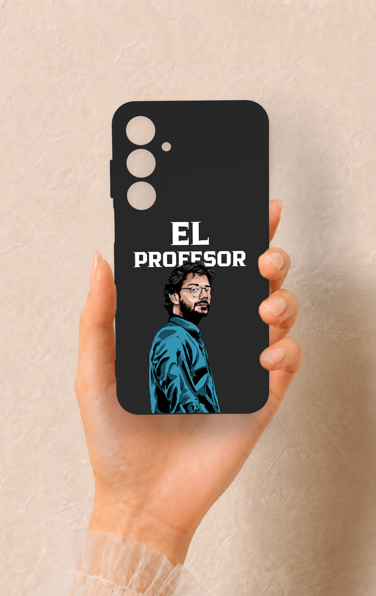 Samsung A55 Uyumlu El Profesor Desenli Silikon Kılıf