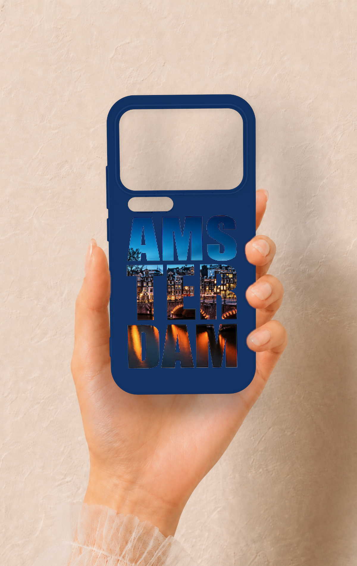 Xiaomi Mi 17 Pro 5G Uyumlu Amsterdam Desenli Silikon Kılıf